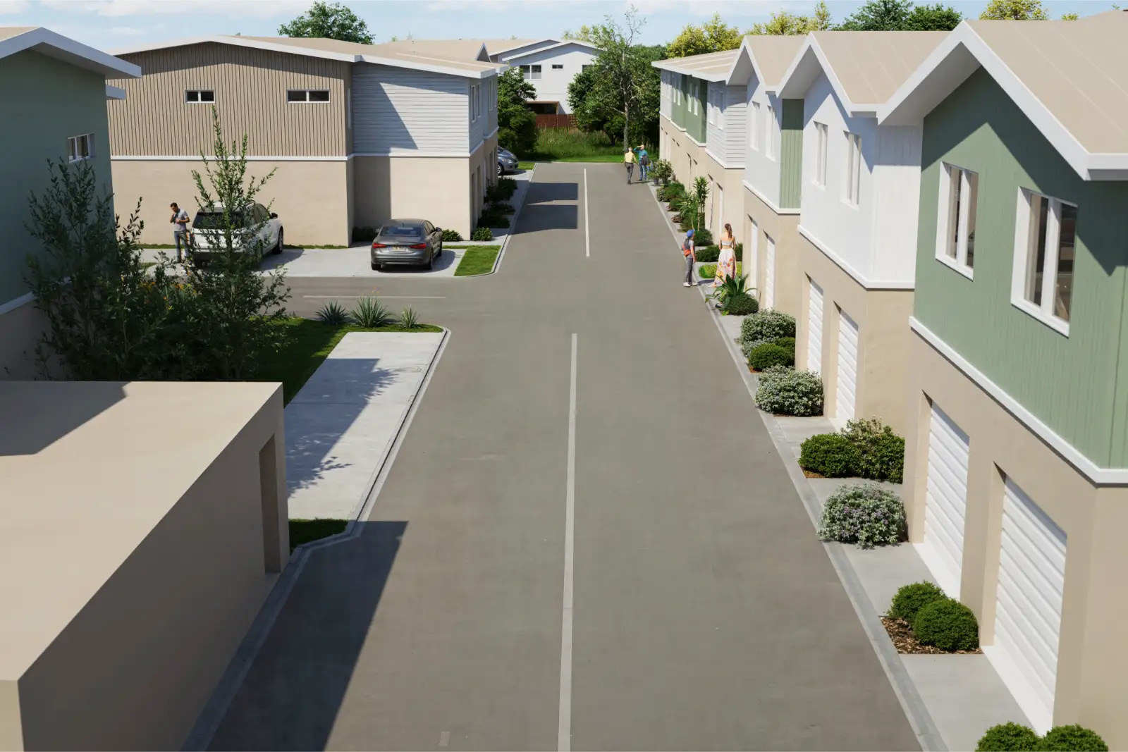 Goshawk Quarter townhouses
