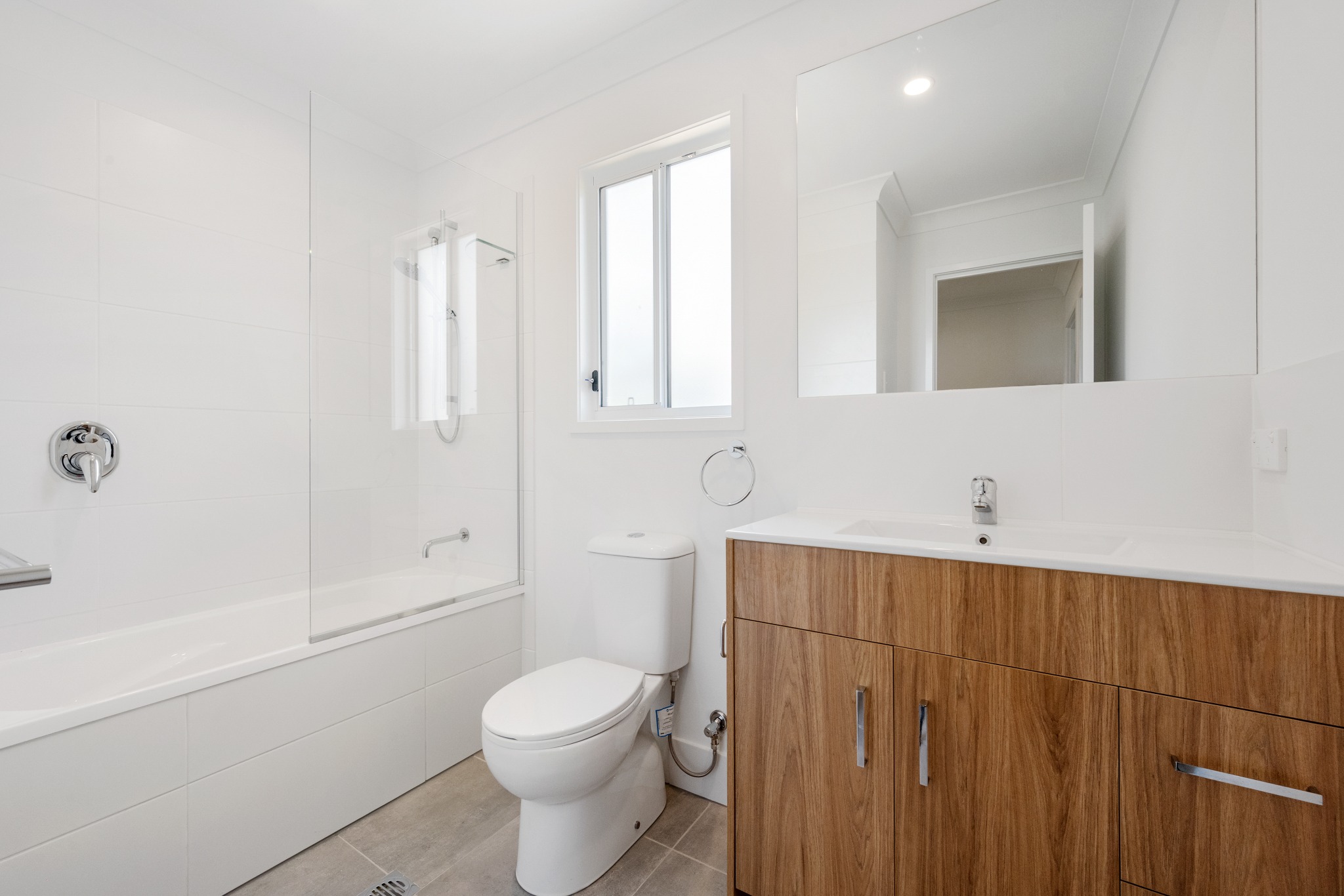 Modern family bathroom