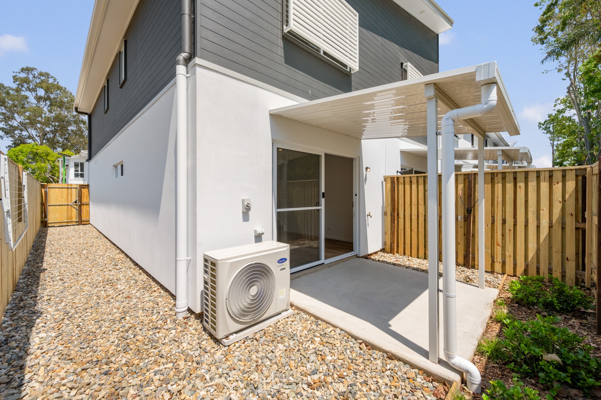 Private townhouse alfresco area