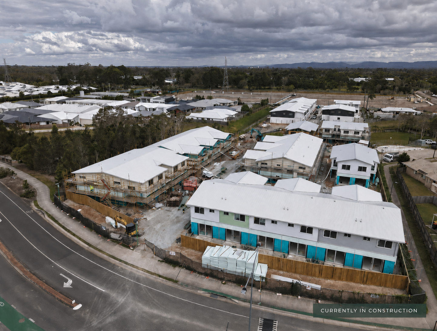 Goshawk Quarter precinct currently under construction